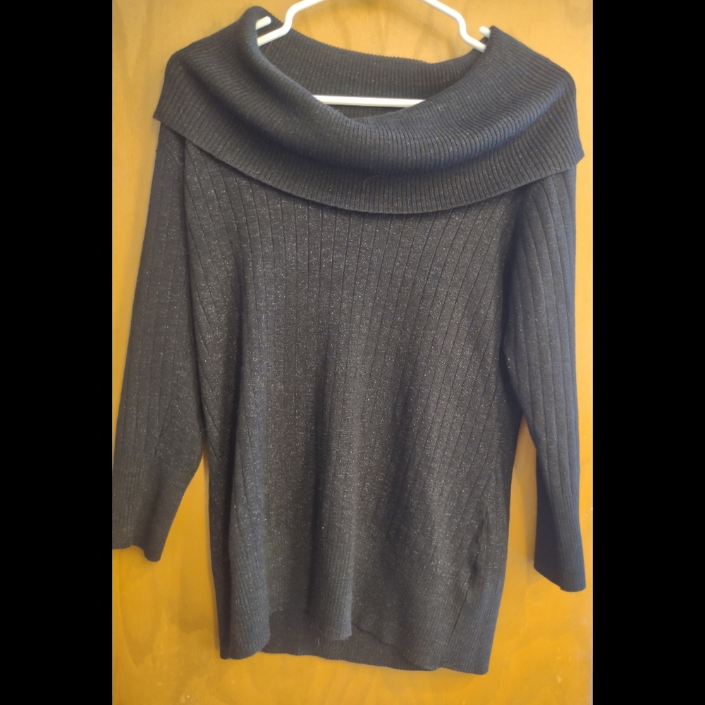 AB Studio shimmery sweater